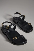 Bibi Lou Skinny Buckle Slingback Sandals