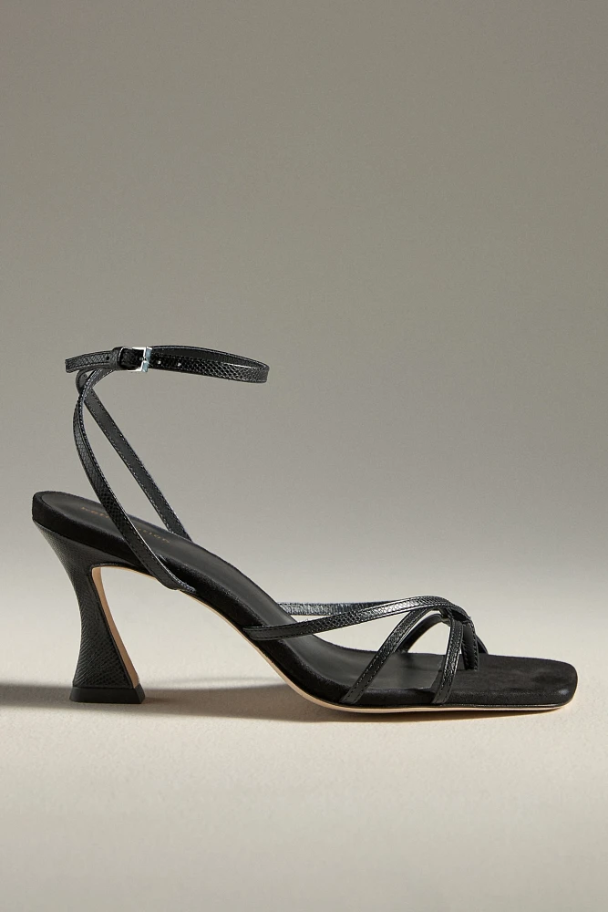 Reformation Gen Ankle-Strap Heels