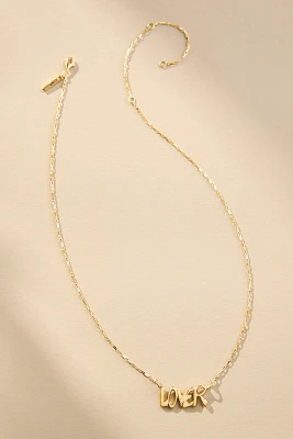 Sierra Winter Love Letters Necklace