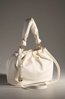 Mali + Lili Nala Scrunched Faux-Leather Crossbody Bag