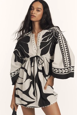 Conditions Apply Ric Rac Printed Kaftan