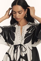 Conditions Apply Ric Rac Printed Kaftan