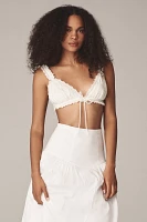 For Love & Lemons Edie Eyelet Bralette