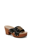 Dr. Scholl's Original Max Too Wood-Bottom Platform Sandals