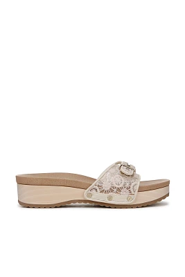 Dr. Scholl's Original Too Wood-Bottom Sandals