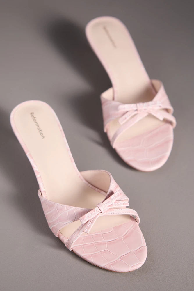 Reformation Stacy Heeled Sandals