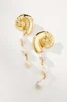 Mignonne Gavigan Concha Shell Drop Earrings