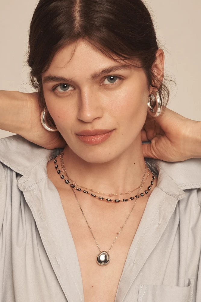 Sporty Epoxy Necklace