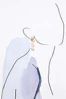 NOTTE Jewelry Mixed XOXO Pearl Mismatched Earrings