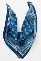 Vismaya Floral Block Print Scarf