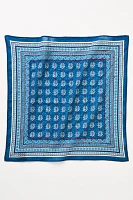 Vismaya Floral Block Print Scarf