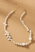 Missoma Mixed-Pearl Beaded Necklace