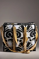 Jacquard Weekender Tote