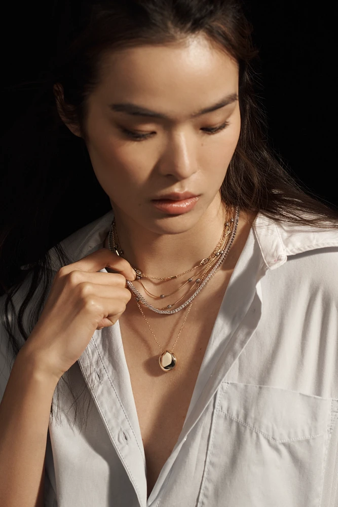 Dainty Pearl Layered Necklace