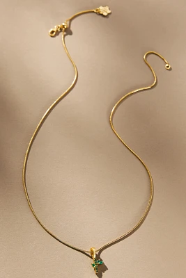 Amorcito Bamboo Charm Necklace