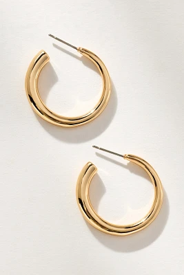 Small Metal Hoop Earrings