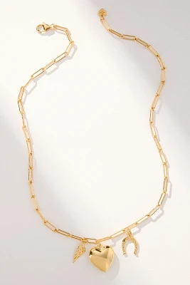 Hart Horseshoe Heart Charm Necklace