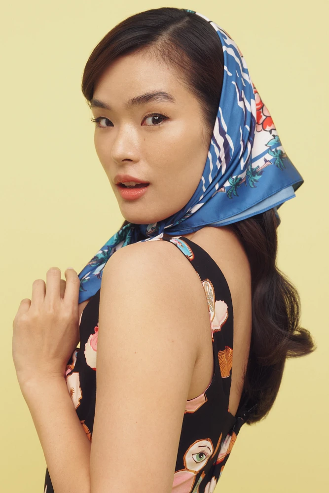 Nautical Hair Scarves, Set of 2