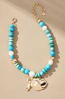 Beaded Icon Charm Necklace