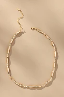 Delicate Pearl Metal Necklace