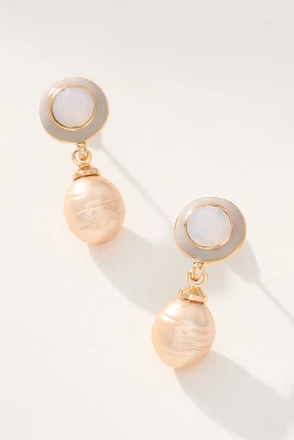 Dainty Pearl Drop Earrings