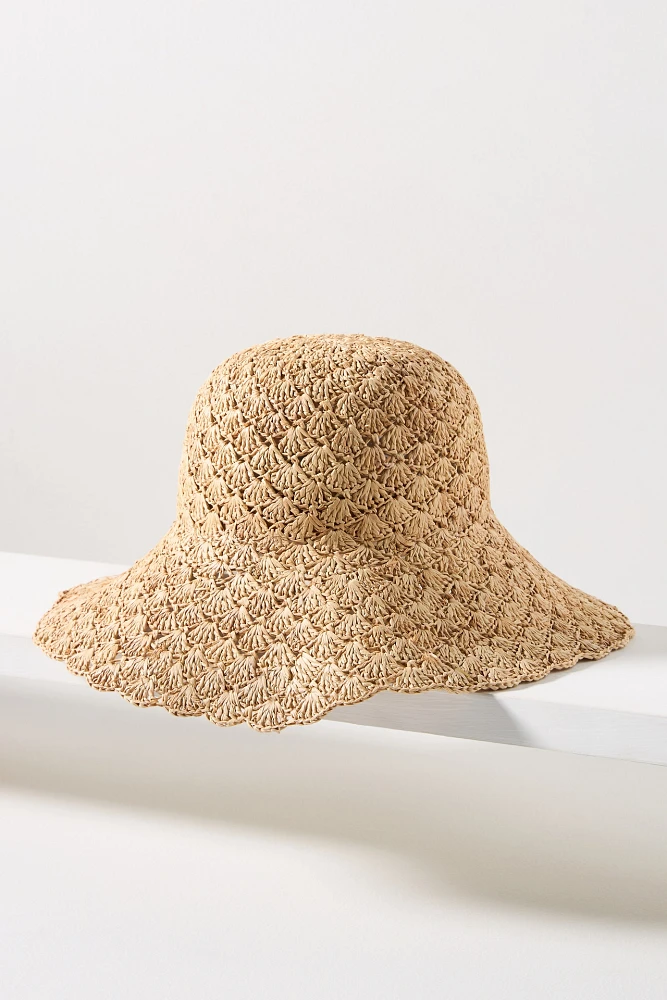 Wyeth Esme Raffia Bucket Hat