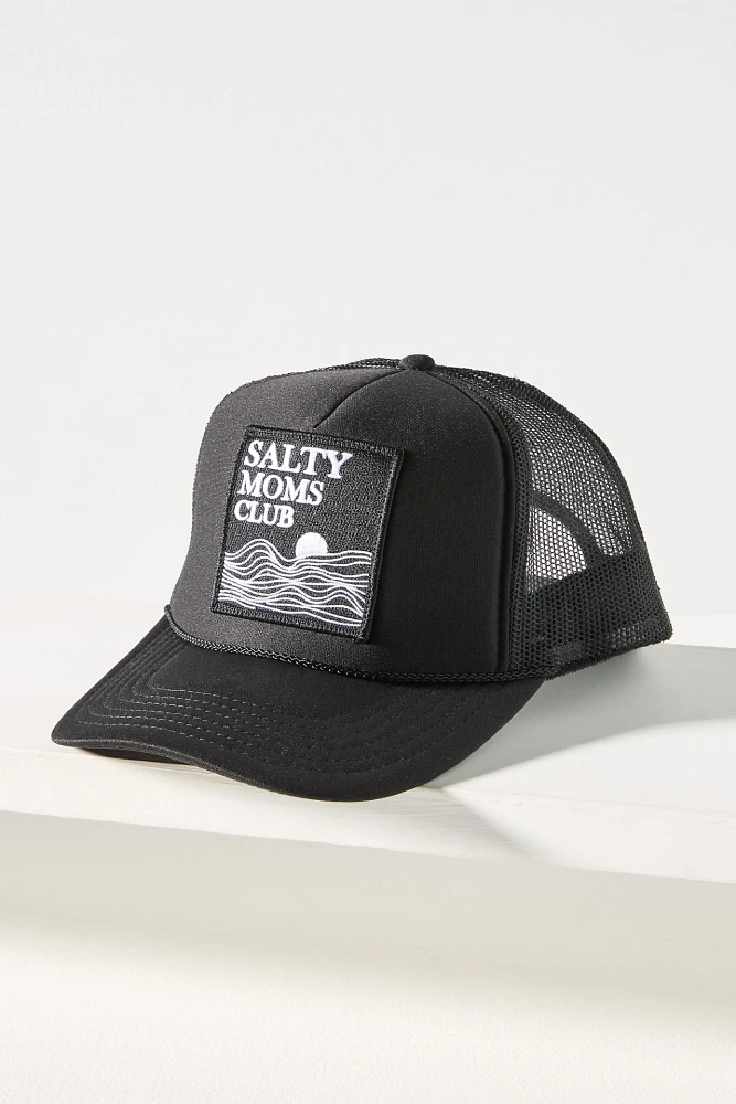 Friday Feelin Salty Moms Club Trucker Hat