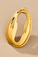 8 Other Reasons Puka Oval Metal Stud Earrings