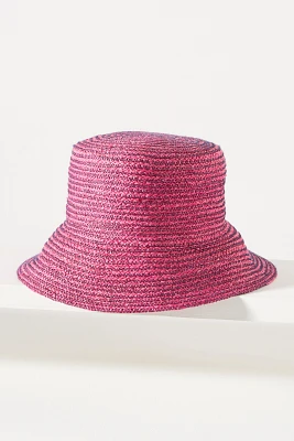 Lola Hats Piquillo Straw Bucket Hat