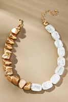 Chunky Pearl Beaded Necklace