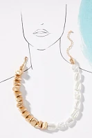 Chunky Pearl Beaded Necklace