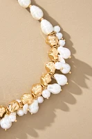 Beaded Pearl Necklace