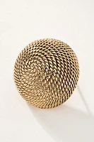 Round Swirl Post Earrings