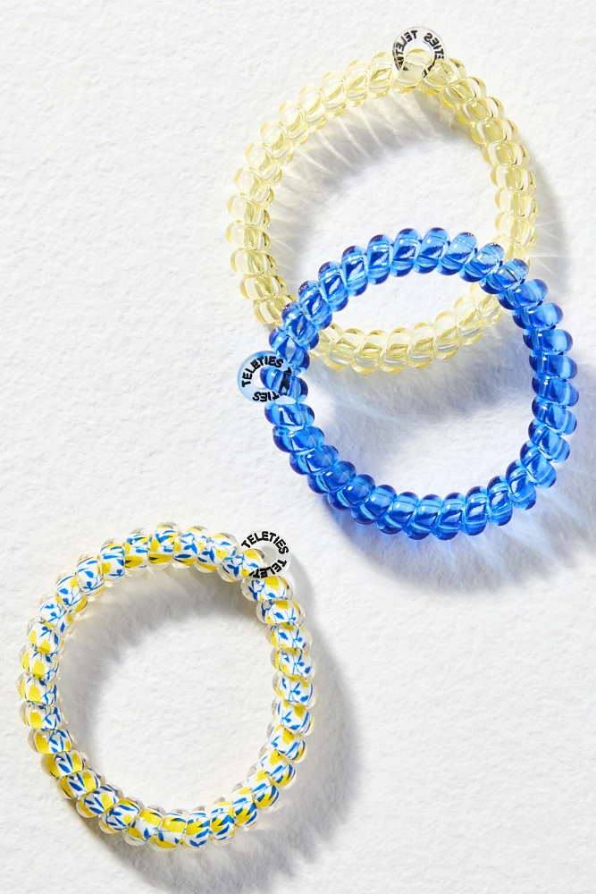 TELETIES Small Spring Coil Hair Ties