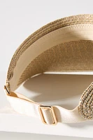 San Diego Hat Co. Venecia Straw Visor