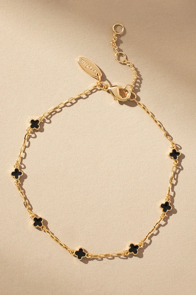 Clover Chain Wrap Bracelet
