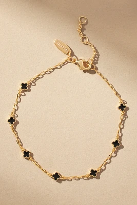 Clover Chain Wrap Bracelet