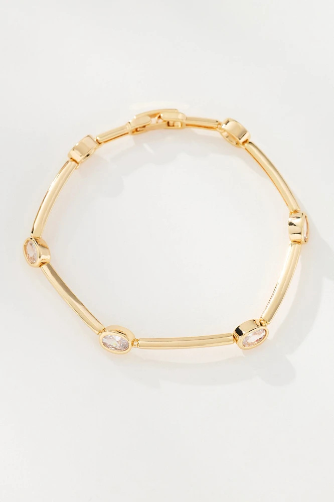 Spaced Crystal Bracelet
