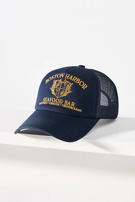 Worn/West Boston Harbor Trucker Hat