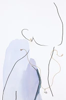 NADRI Bridesmaids Pearl Pendant Necklace & Earrings Set
