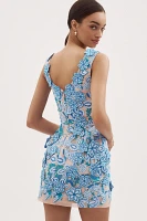 Helsi Rosana 3D Floral Mini Dress