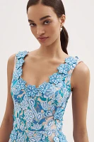 Helsi Rosana 3D Floral Mini Dress