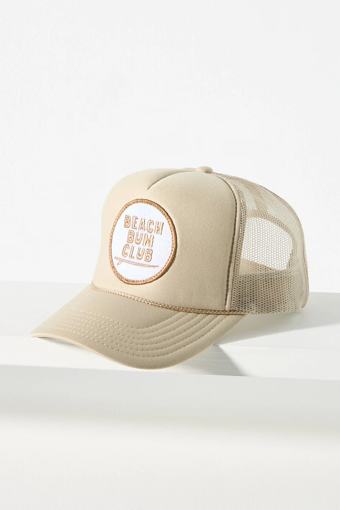 Friday Feelin Beach Bum Trucker Hat