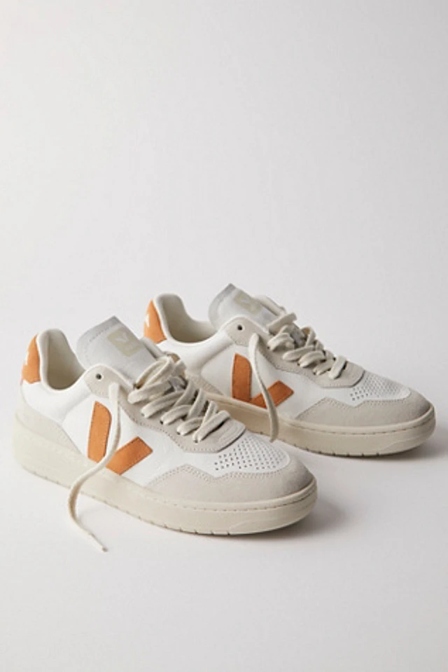 Trainers Veja White Petale Orange Fluo Veja V10 CWL White Orange