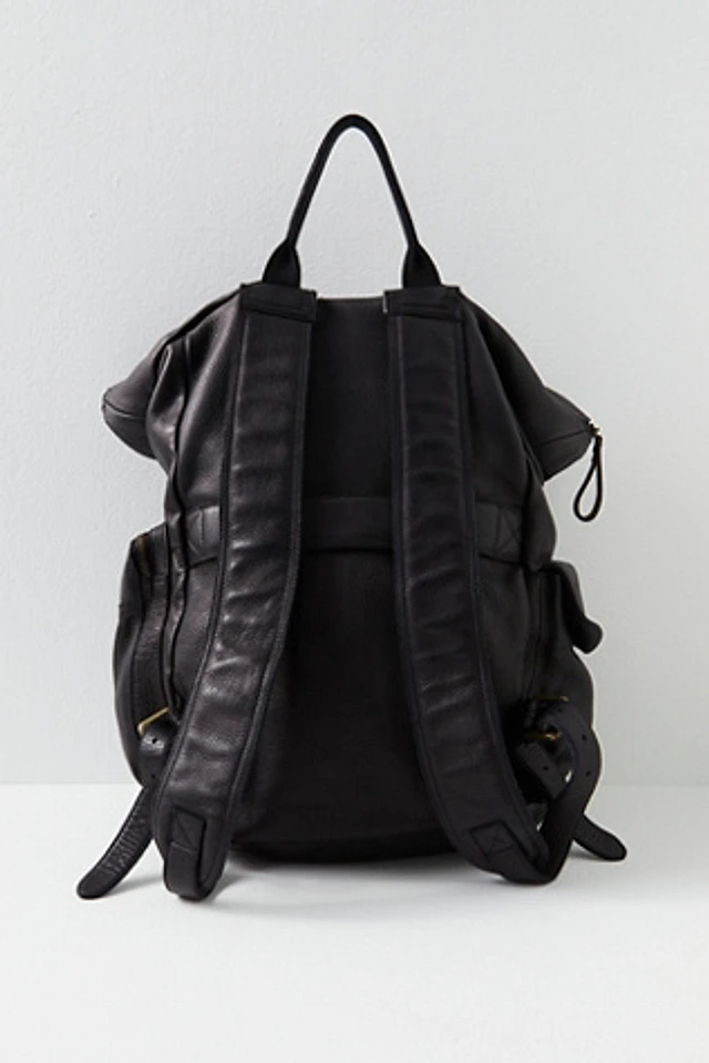 FP Collection Brigade Leather Backpack | Pacific City display picture 2