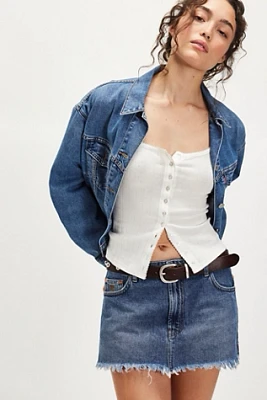 OneTeaspoon Sloane Denim Mini Skirt