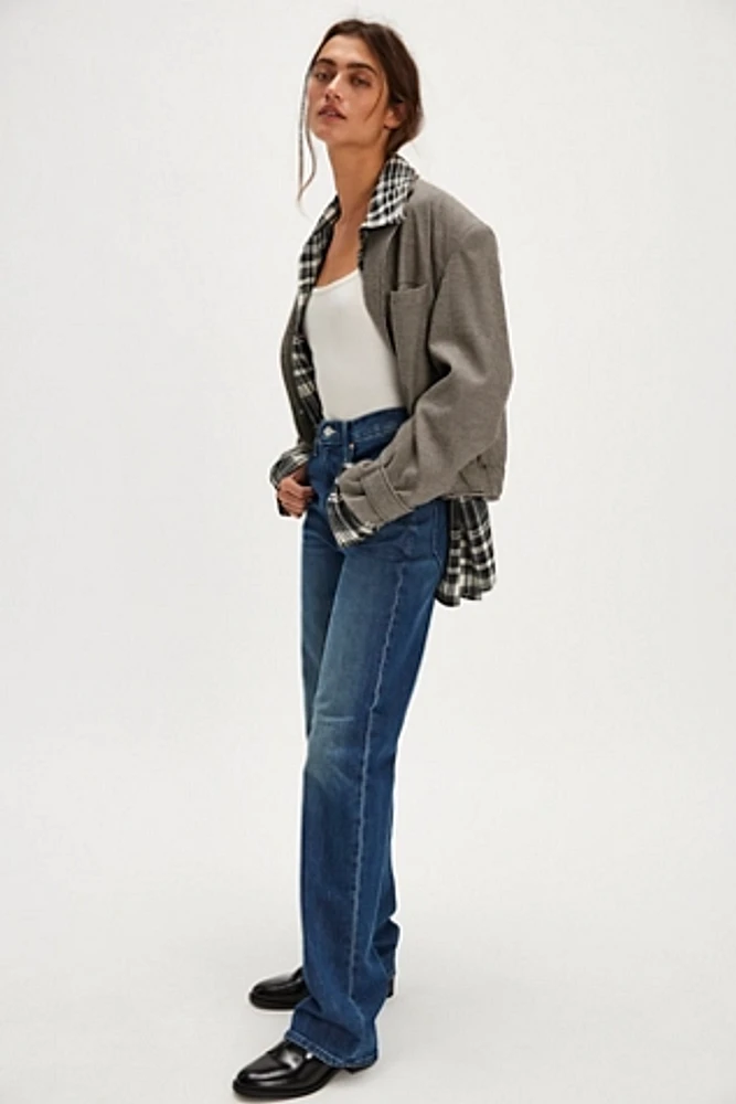 MOTHER The Rambler Zip Heel Jeans