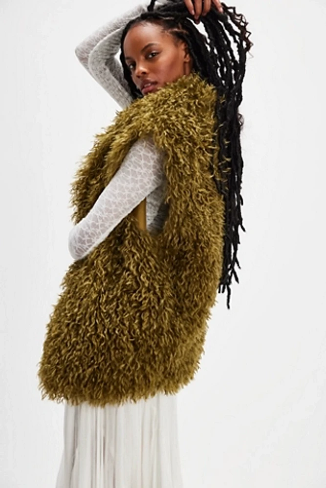 Belle Fur Vest