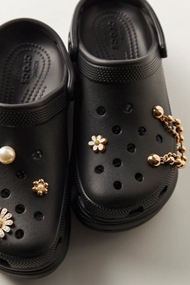 Crocs Pretty N Gold Jibbitz