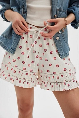 Cambridge Printed Pull-On Shorts